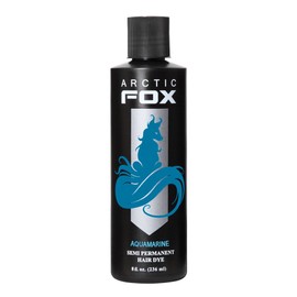 ARCTIC FOX Vegan and Cruelty-Free Semi-Permanent Hair Color Dye (8 Fl Oz, AQUAMARINE)