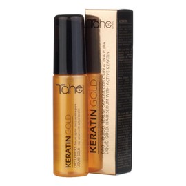 Tahe Gold Kit For Damaged Hair - Keratin Gold Hair Serum 30ml + Gold Secret Hair Treatment 50ml