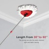 HiBaBy 4-Section Spin Mop Replacement Handle- 2.5-5 Foot Mop Replacement