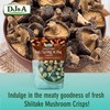Shiitake Mushroom Crisps - Lightly Cooked and Seasoned 5.29 Ounce