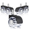 AiQInu Set of 5 Office Chair Wheels 11 mm x