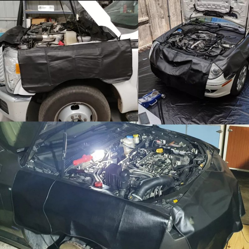 Xukey Auto Magnetic Fender Cover Mechanics Paint Protector Anti-Scratch PU