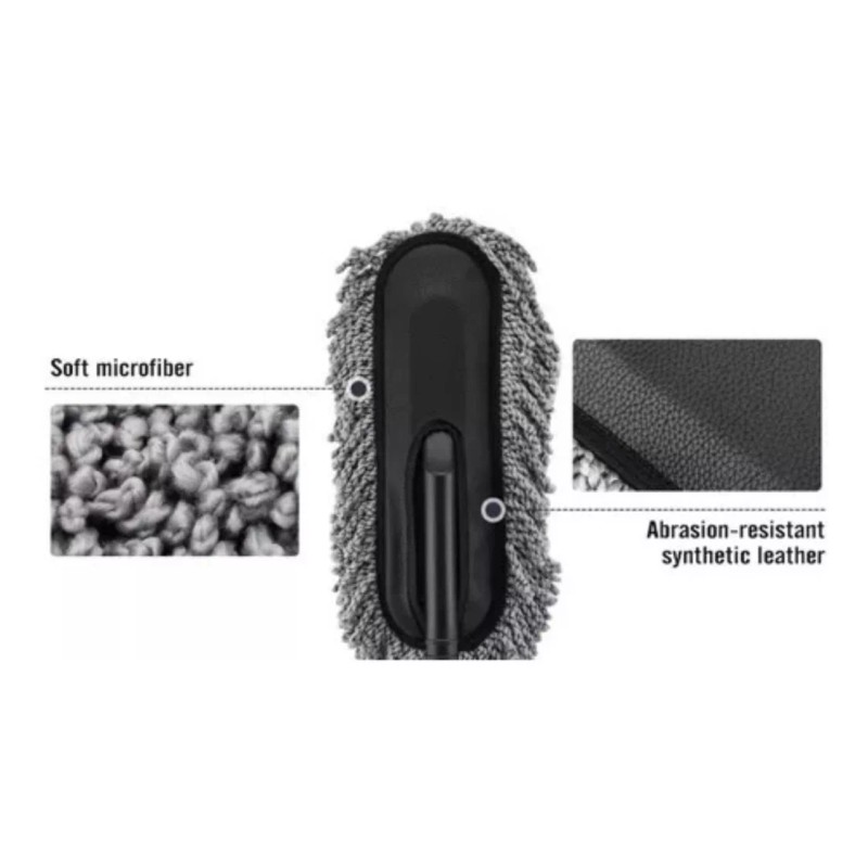 Auto Drive Plumero Esponja Lustrador Quita Polvo Carros Extra Suave