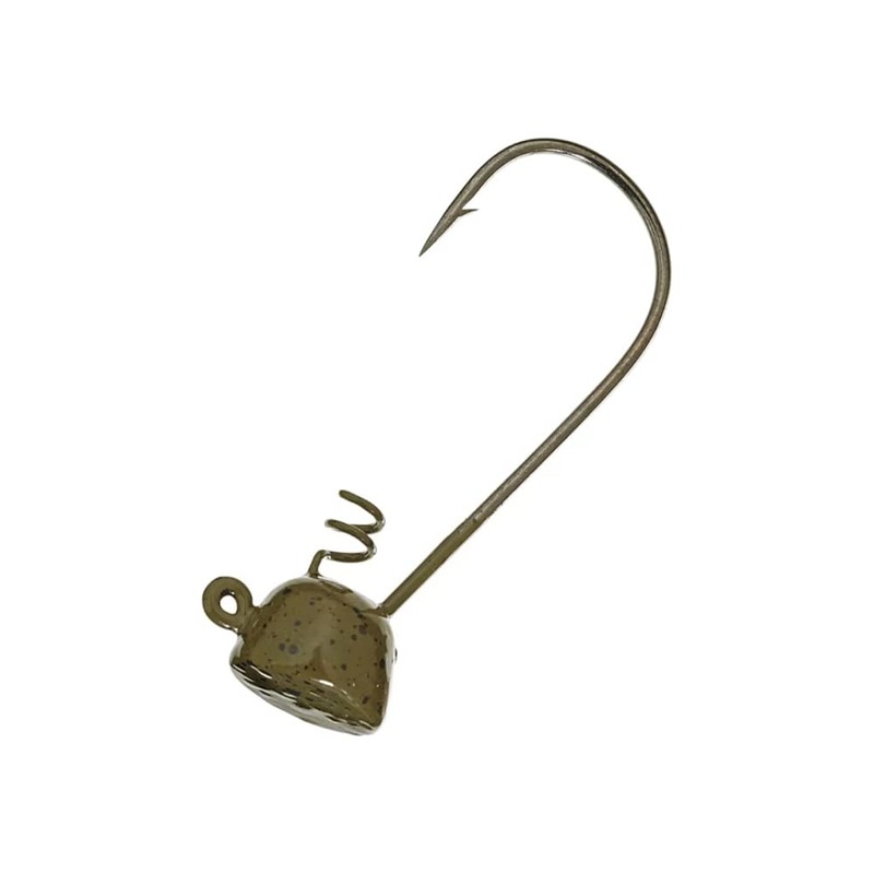 Buckeye Lures Jig Head, Nickel, 3/16 oz | For Bass