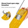 2 Pcs Corn Peeler Set with Long & Short Handle