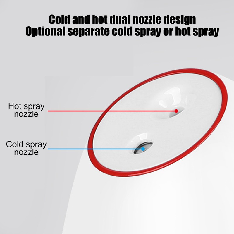 80ml Water Tank Facial Steaming Machine Hot Cold Steam Household