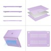 MOSISO Compatible with MacBook Air 15 inch Case 2025 2024