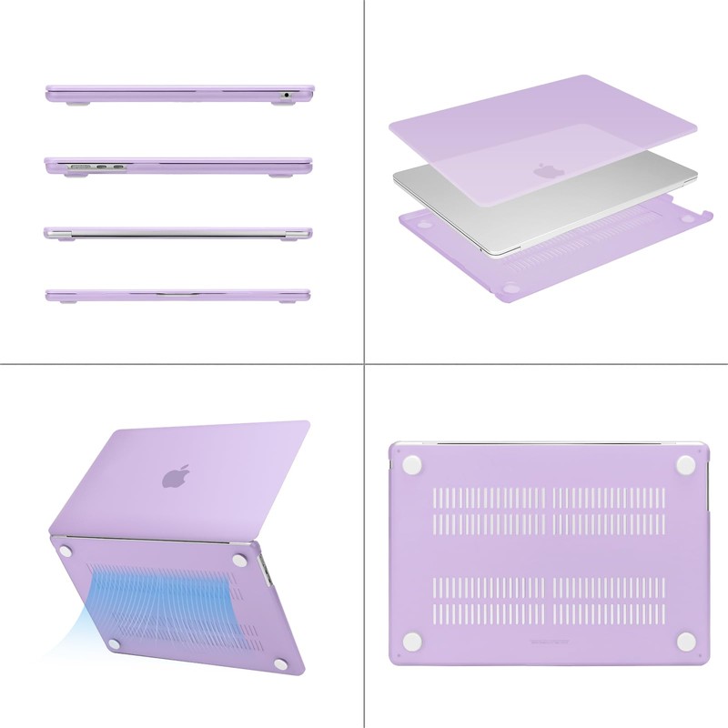 MOSISO Compatible with MacBook Air 15 inch Case 2025 2024