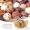 Truffle Wrappers Paper Candy Cups Gold Rose Truffle Cup Dessert