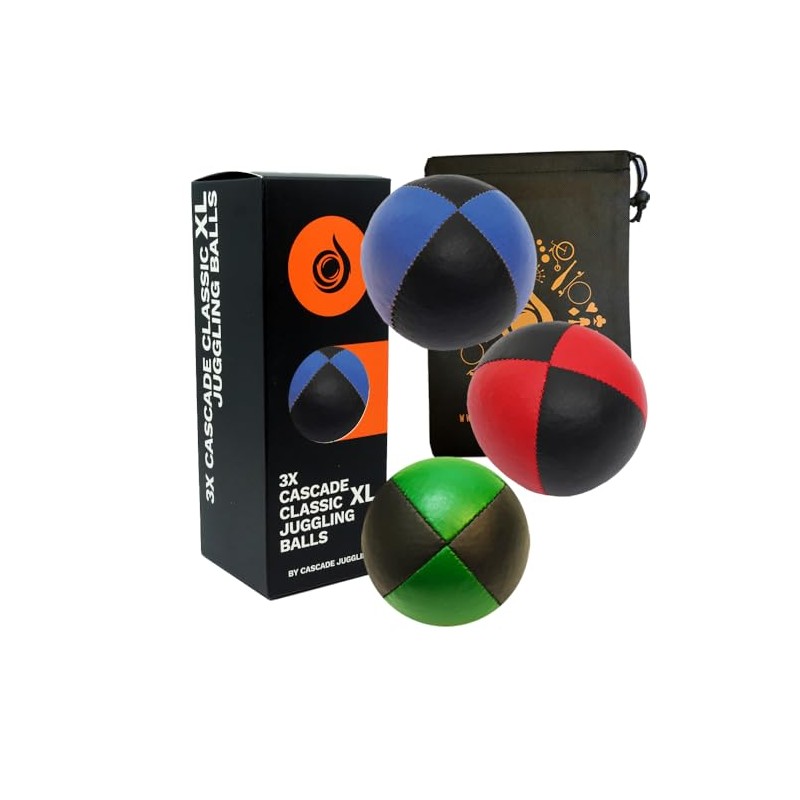 3 x Pro Cascade XL 180g Juggling Balls - Large