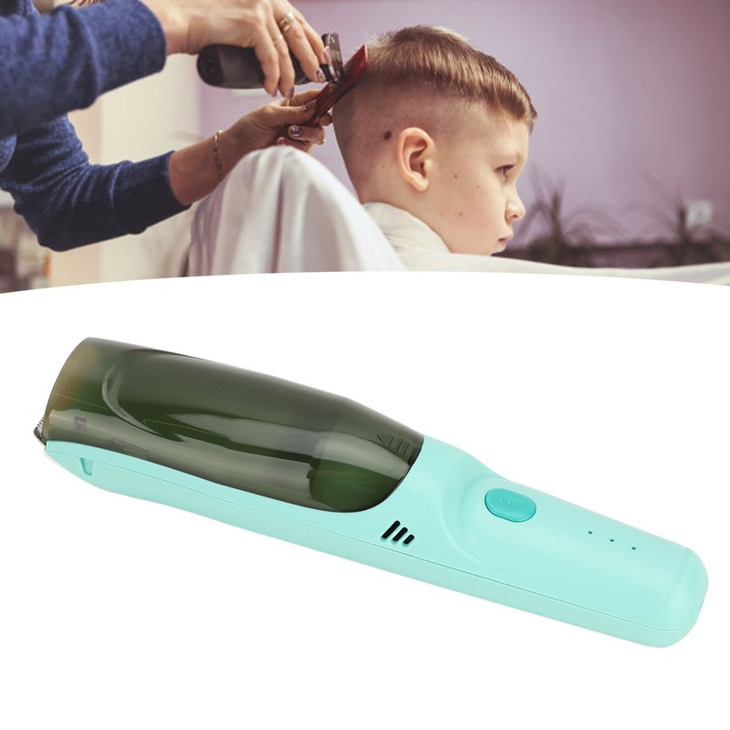 Baby Hair Clipper Waterproof Low Noise Rechargeable Vacuum Hair Cutting