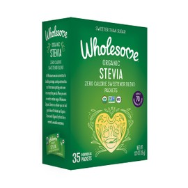 Wholesome Sweeteners Organic Stevia, 35-Count Package (Pack of 6)