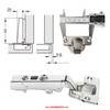 HAFELE 110 Degree Kitchen Cabinet Cupboard Soft Close Door Hinge