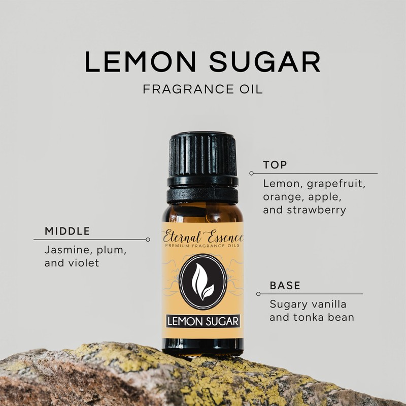 Lemon Sugar Premium Grade Fragrance Oil - 10ml - Scented