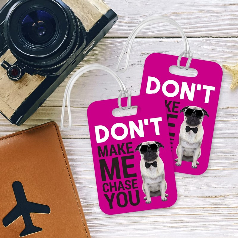 LT042 Don't Make Me Chase You Novelty Funny Unique Designer