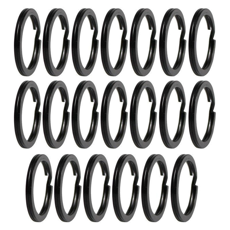 Uooom 20pc – Metal Key Ring Split Rings Diameter 30