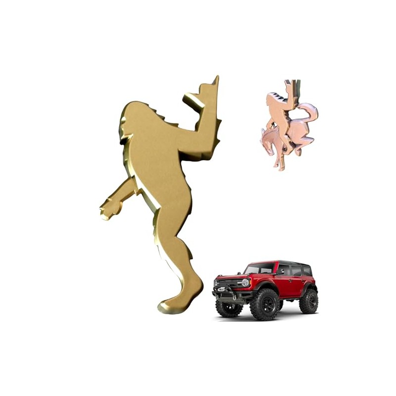 Add-A-Saquatch to Your Bronco,3D Tailgate Emblem Overlay for SUV -