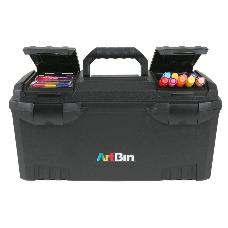 ArtBin 6918AB Twin Top 17 inch Supply Box, Portable Art