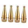 Operitacx 4Pcs Speaker Spikes Copper Feet Isolation Stands for Audio