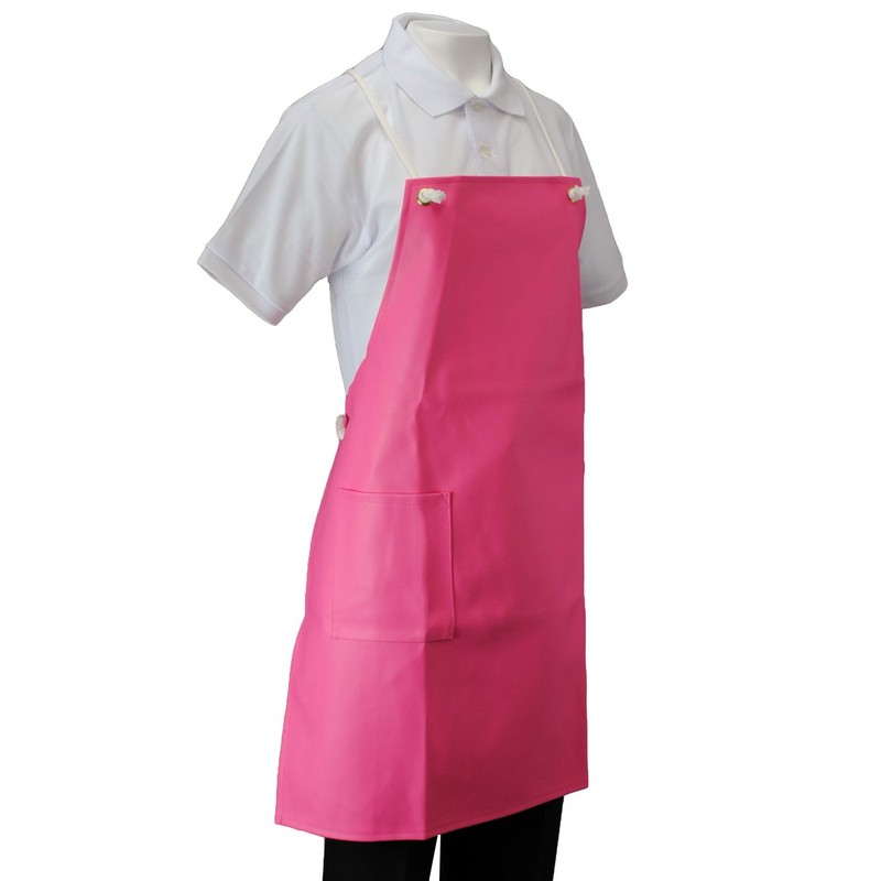 Fuji Vinyl Industrial Color Vinyl Apron, Waterproof, Leather-like, Commercial Use,