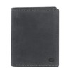 HC Men's High-Quality Wallet Portrait Format Antique Leather RFID Protection,