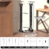Adjustable Under Desk PC Mount - Black