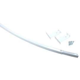 Friedland CURVED CURTAIN ROD #684 - extends from 28" to 48" wide