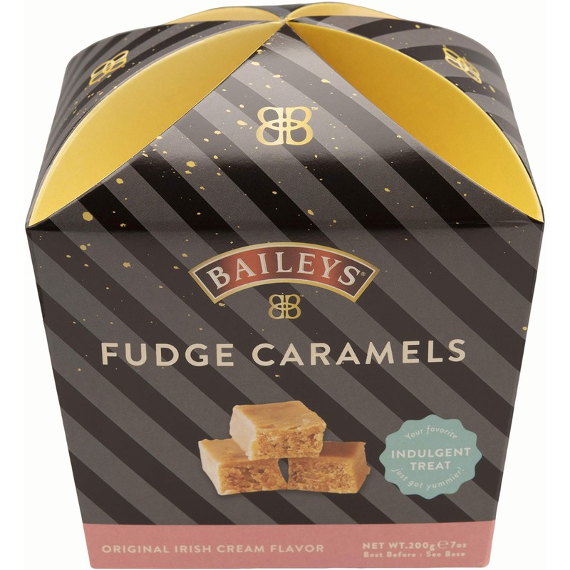 Gardiners of Scotland Handmade Fudge 200g Folded Carton, Baileys Fudge