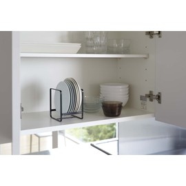 山崎実業 ディッシュスタンド ディッシュラック タワー S ブラック 2271