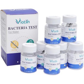 Viotiin 8 Pack E Coli and Coliform Bacteria Water Test Kit, EPA Approved, Water Quality Water Test Kit for Detect Well, Tap, Pool, Lake, Pond and Drinking Water