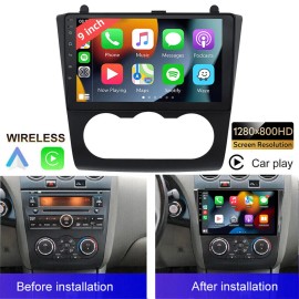 For 2007-2012 Nissan Altima Apple CarPlay Car Radio Android 12 GPS Stereo 2+32GB