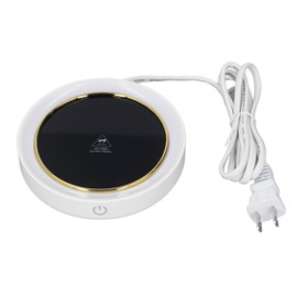Electric Cup Warmer Constant Temperature 2 Modes LED Light Desk Cup Warmer for Office Cafe Home  AC ‑