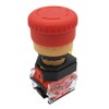 mxuteuk Anti-Misoperation Emergency Stop Push Button Switch Station Box Red