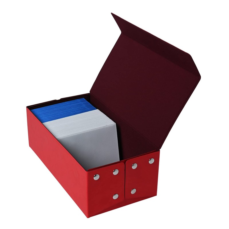 Acras Folding Deck Case: R Large Cardinal Red
