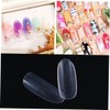 Healvian Fashion Oval False Nails 500 Pack Full Cover Nail