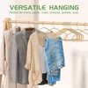 APRTAT Bamboo Hangers 20 Pack - Durable & Slim Coat