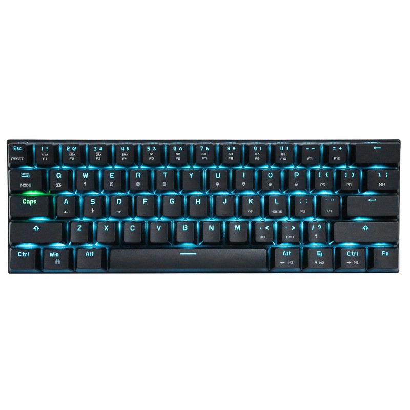 Mechanical Keyboard for Bluetooth Wireless DualMode RGB 61Key Computer Accessories