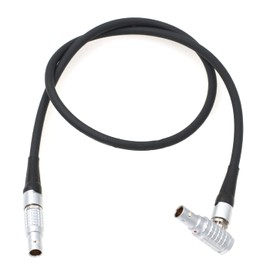 ZBLZGP Nucleus M 7 Pin Follow Focus Motor Connection Cable Daisy Chained to 7 Pin for Tilta (Straight Angle, 7 Pin)