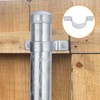 Fence Post Extender 2-3/8" OD 6" Height Heavy Duty Hot-Dip