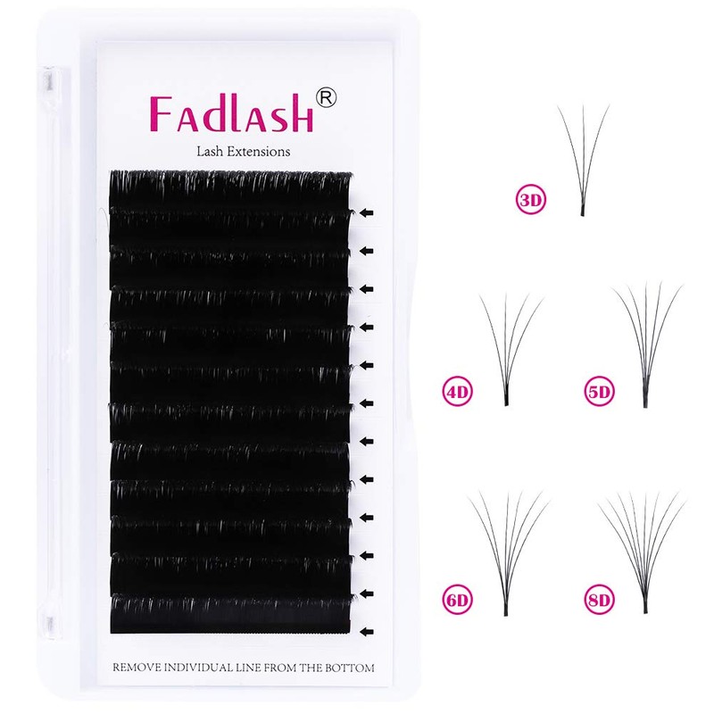Volume Lash Extensions 3D~10D Easy Fan Lashes 0.05 0.07mm Eyelash