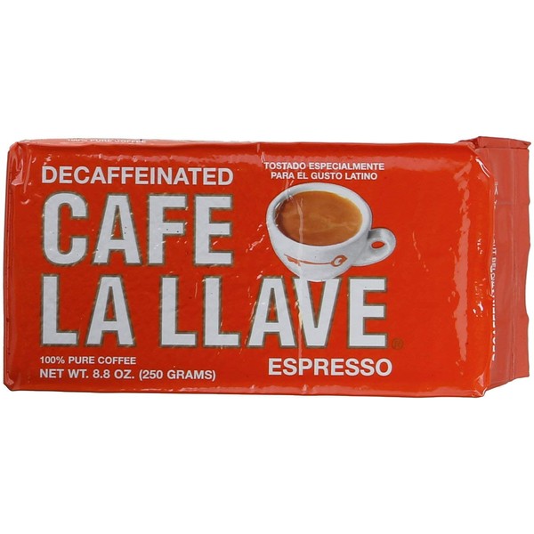 Decaf Cafe La Llave 8.8 Oz Ground Brick