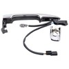 XQSMWF Front Exterior Chrome Door Handle Left LH Compatible with