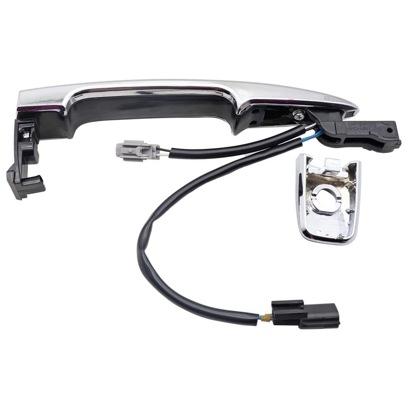 XQSMWF Front Exterior Chrome Door Handle Left LH Compatible with