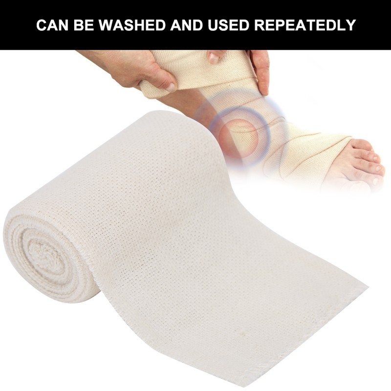 12 Roll 75 x 4500mm Gauze Skin Friendly Bandage Elastic