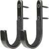 RALSPEC 2 x Padded Rifle Wall Mounting Hooks Gun Rack