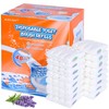 ALWZ-RDY Flushable Toilet Refills with 48ct, Fresh Flushable Toilet Brush