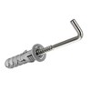Keple L Shaped Hook Screws with M10 Wall Plugs and