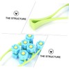 SAFIGLE 2pcs Face Roller Massager Manual Facial Massage Tool for