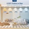 Amico 4 Pack 5/6 inch 5CCT LED Recessed Lighting, Dimmable,