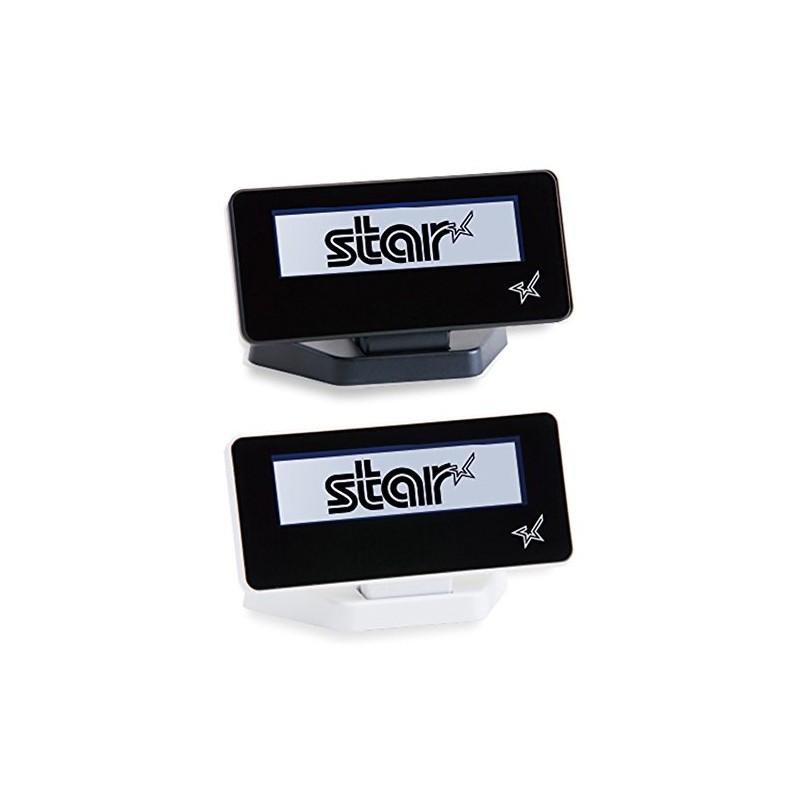 スター精密 mCollection mPOP対応カスタマーディスプレイ SCD222U BLK USB接続 ブラック
